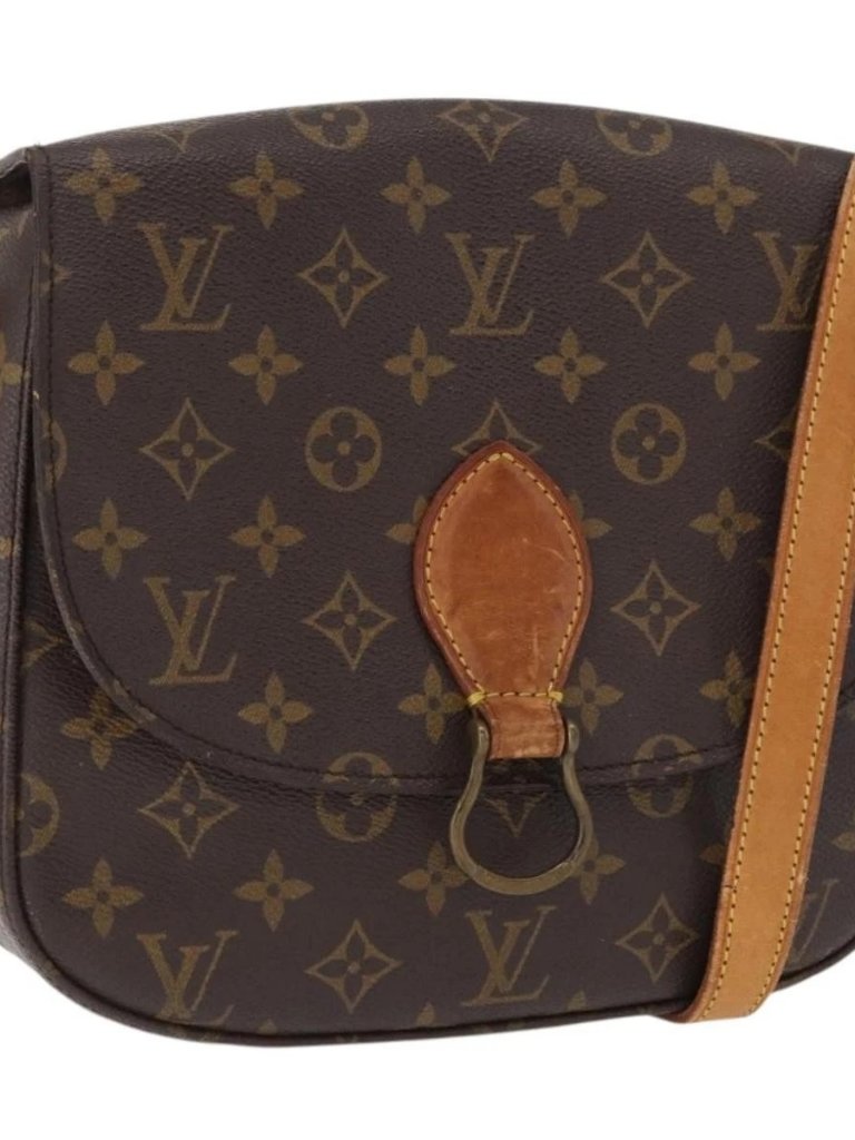 Louis Vuitton Monogram Saint Cloud Gm Shoulder Bag M51242 Lv Auth 161845